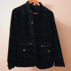 Vintage Plaid LLBean Jacket
